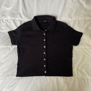Brandy Melville Button Down Short Sleeve